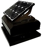 solar powered attic fan